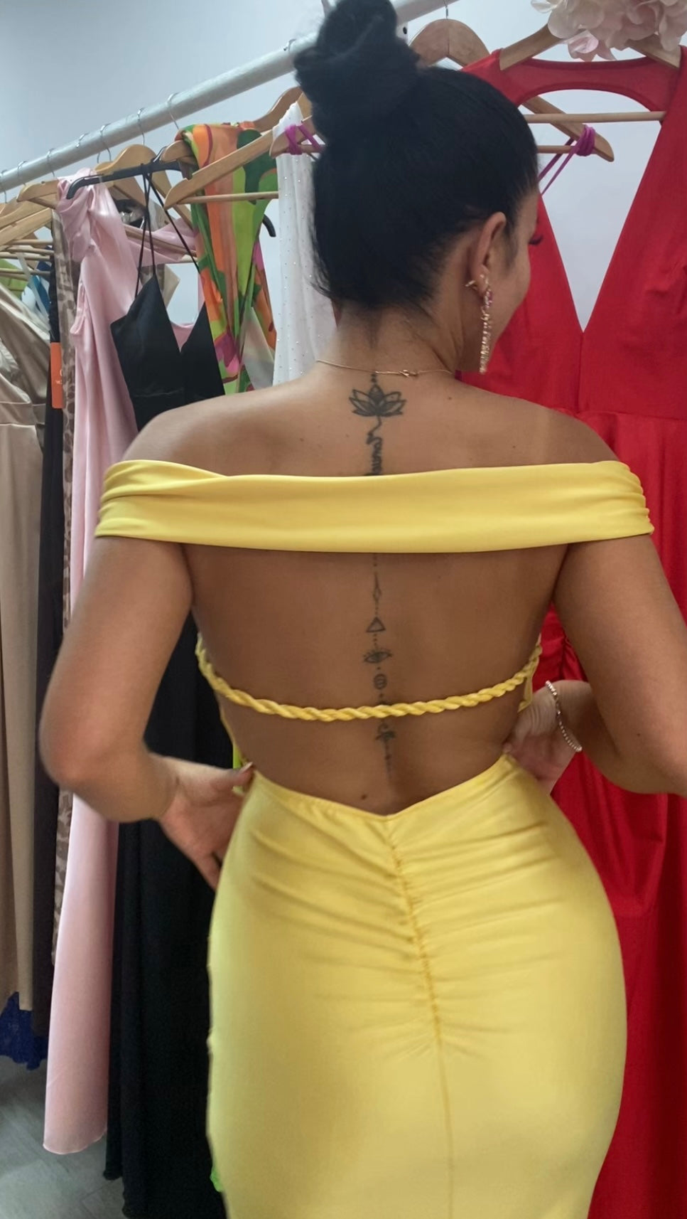 VESTIDO DESIRE AMARILLO
