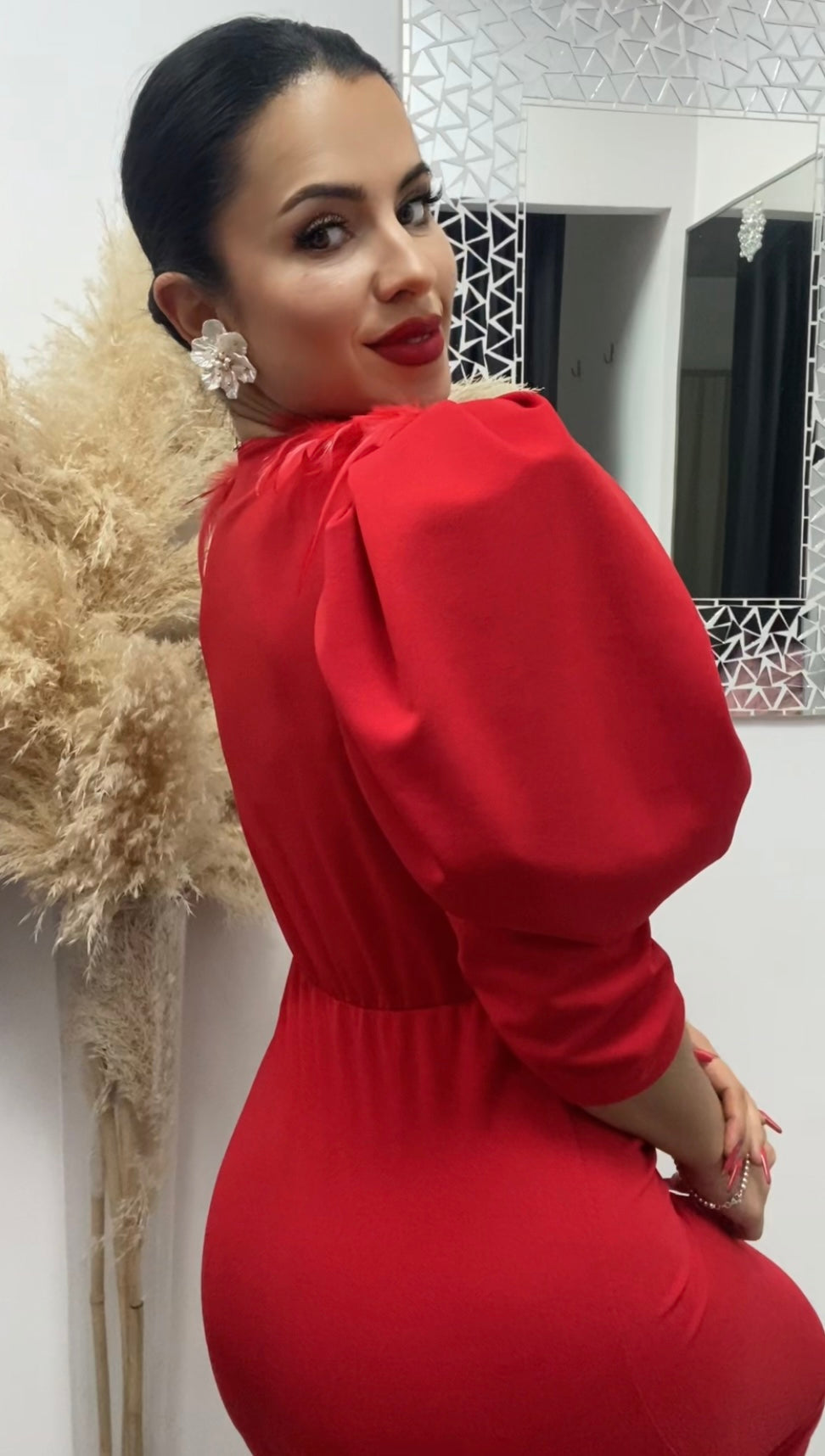 VESTIDO ABRIL ROJO
