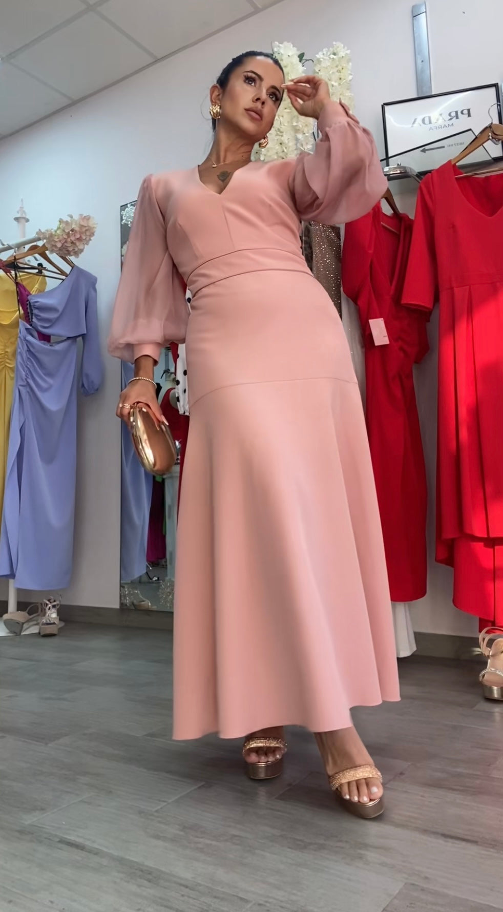 VESTIDO CHIA NUDE