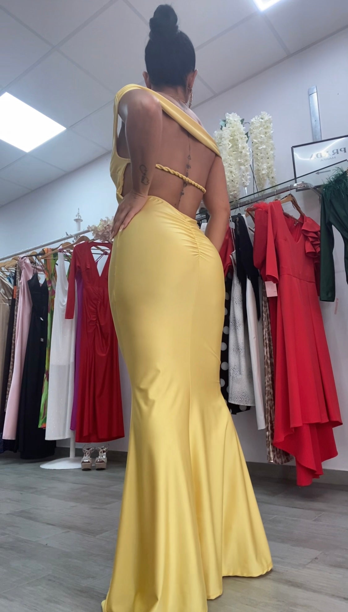 VESTIDO DESIRE AMARILLO
