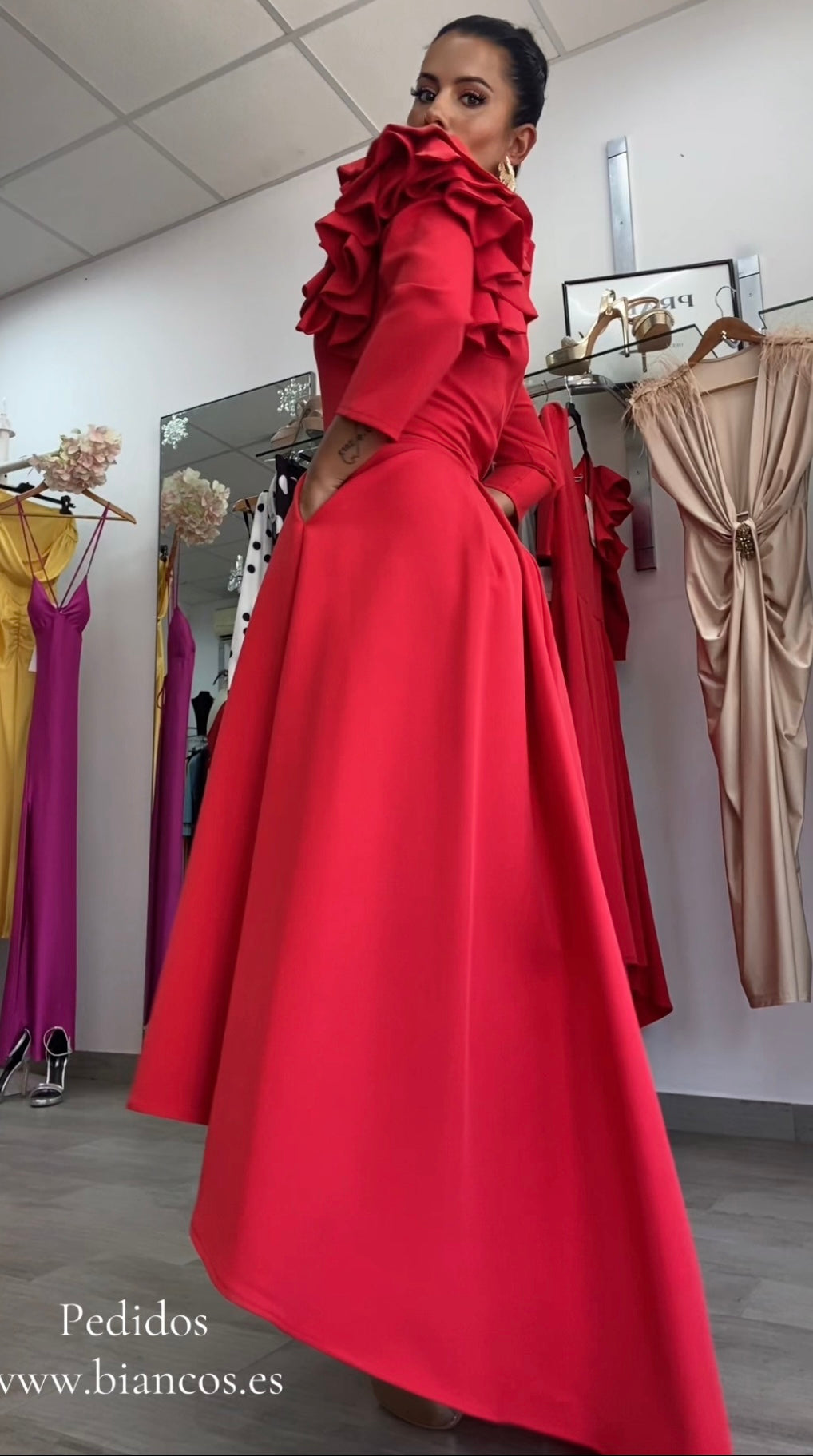 VESTIDO CAYETANA
