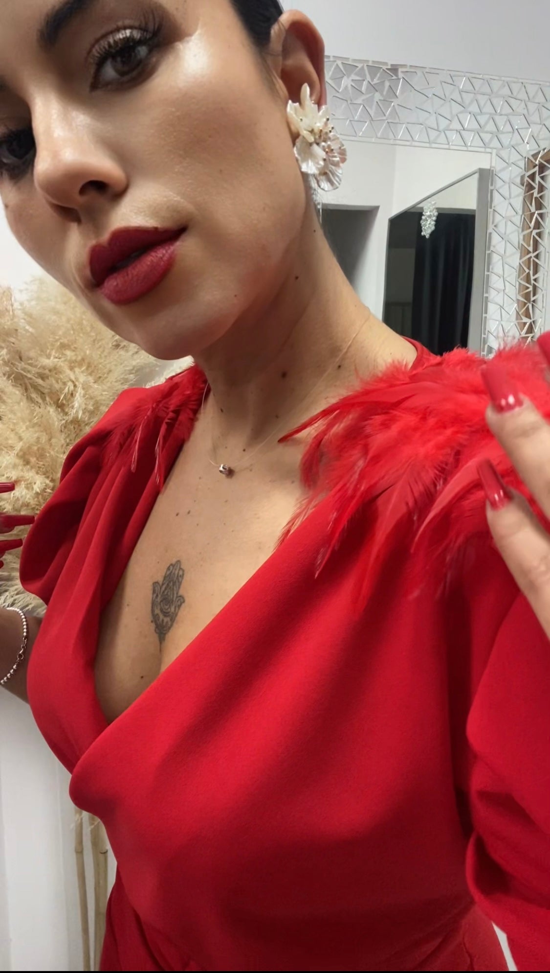 VESTIDO ABRIL ROJO