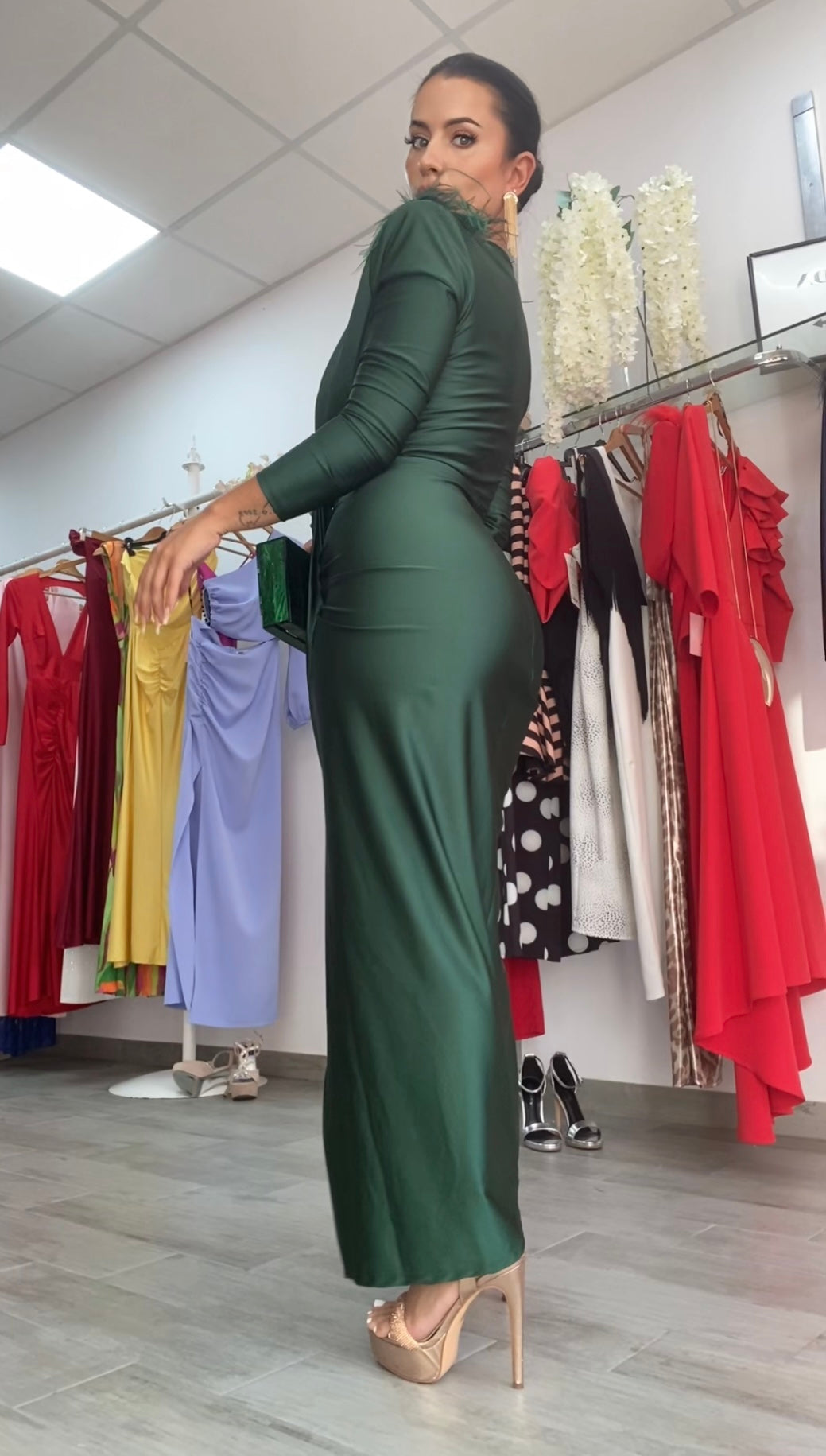VESTIDO CARINA VERDE