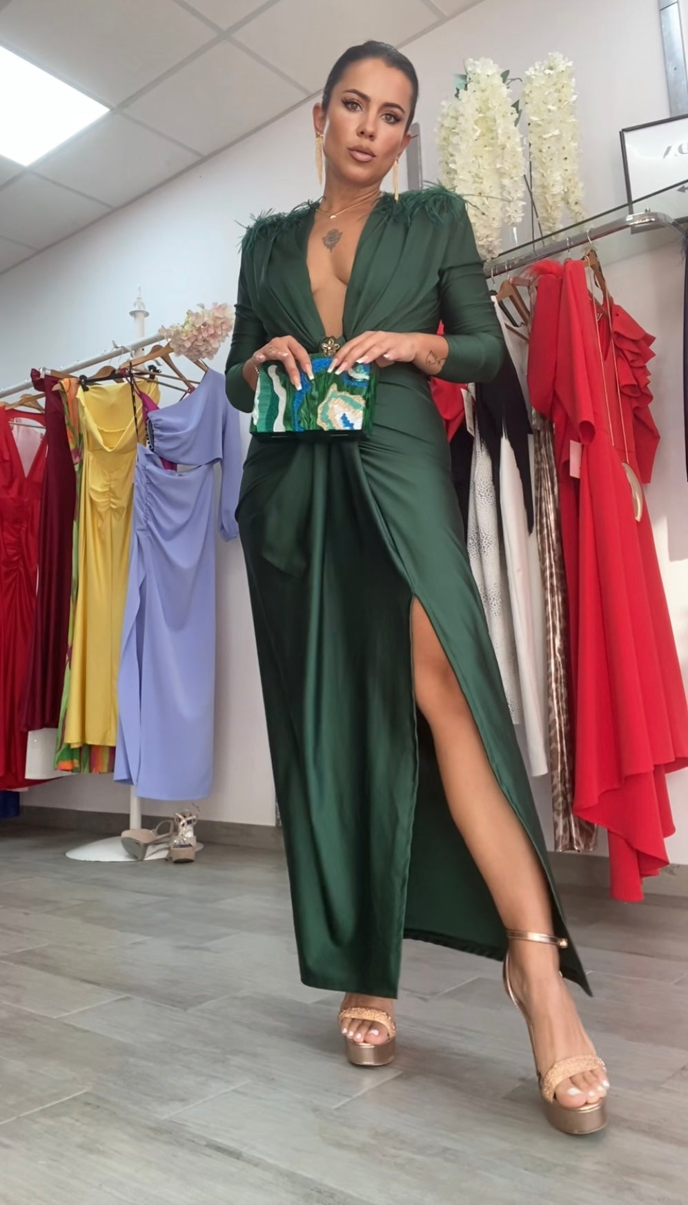 VESTIDO CARINA VERDE