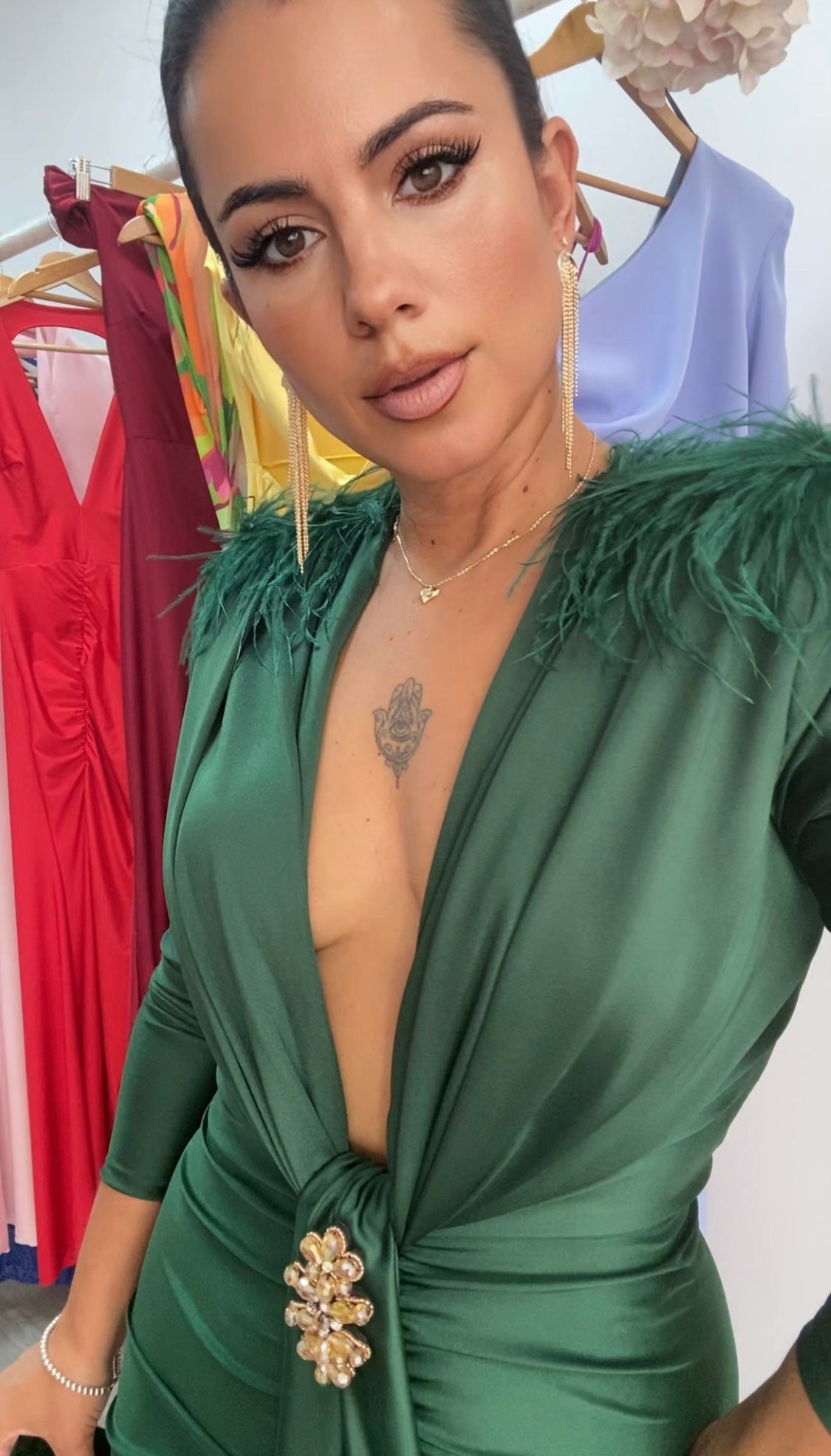 VESTIDO CARINA VERDE
