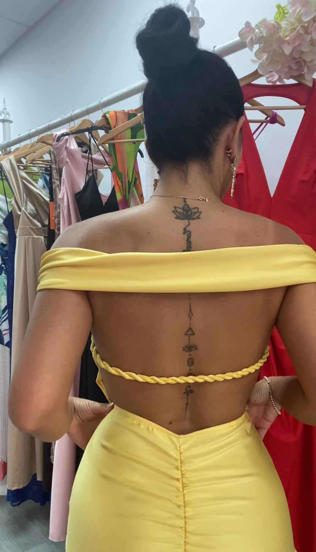 VESTIDO DESIRE AMARILLO