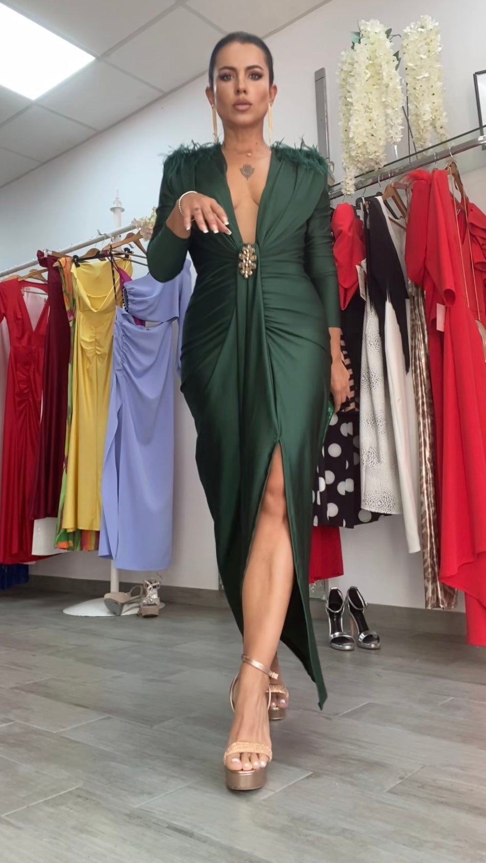 VESTIDO CARINA VERDE