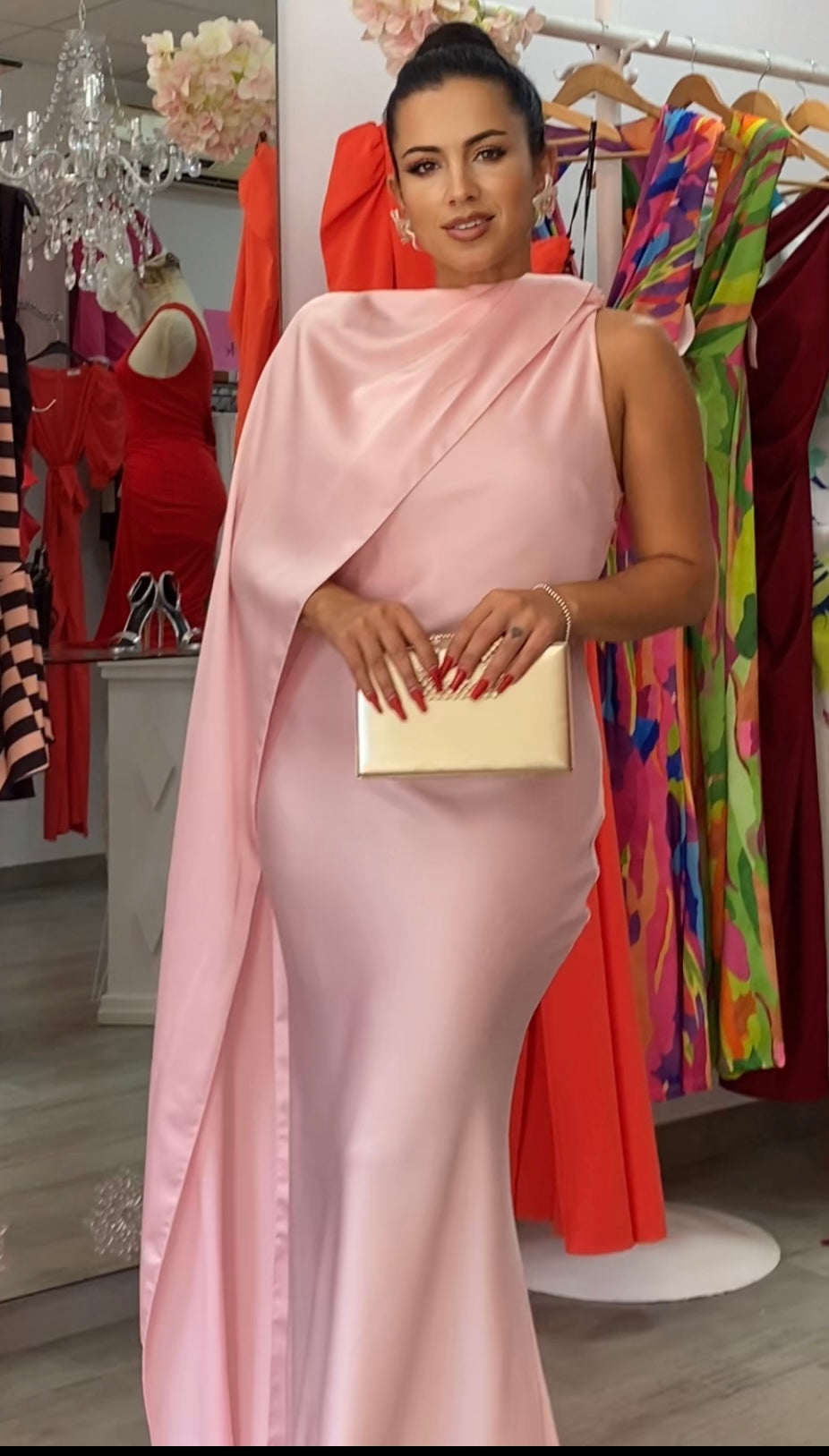 VESTIDO IMPERIO NUDE