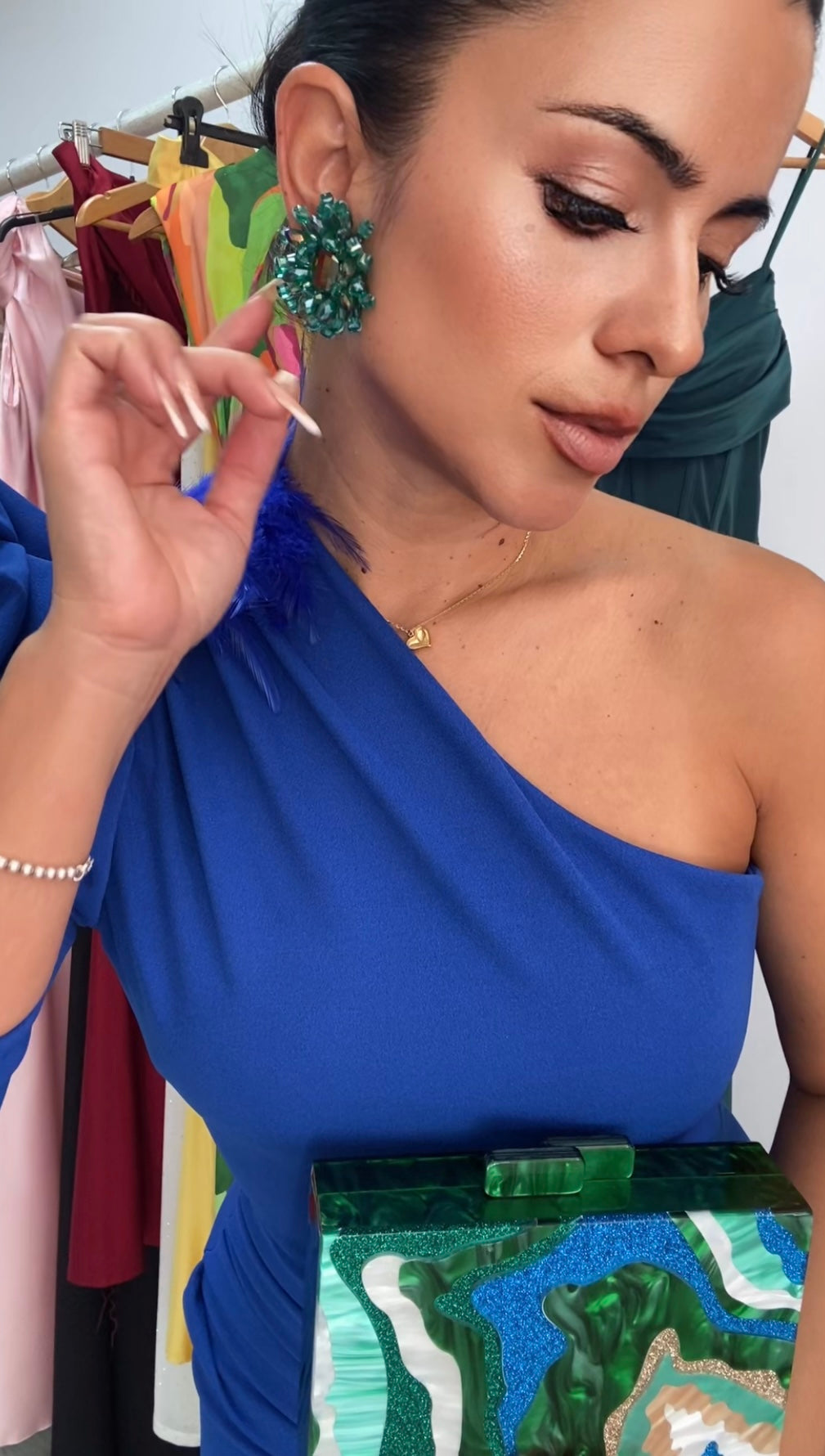 PENDIENTES ESMERALDA