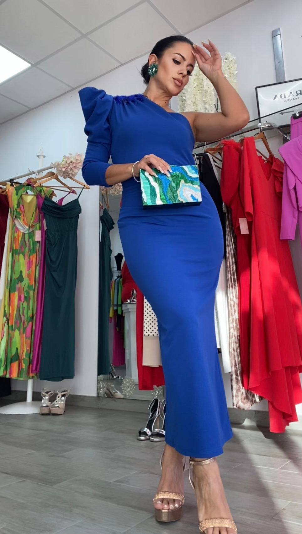 VESTIDO IVONE AZUL