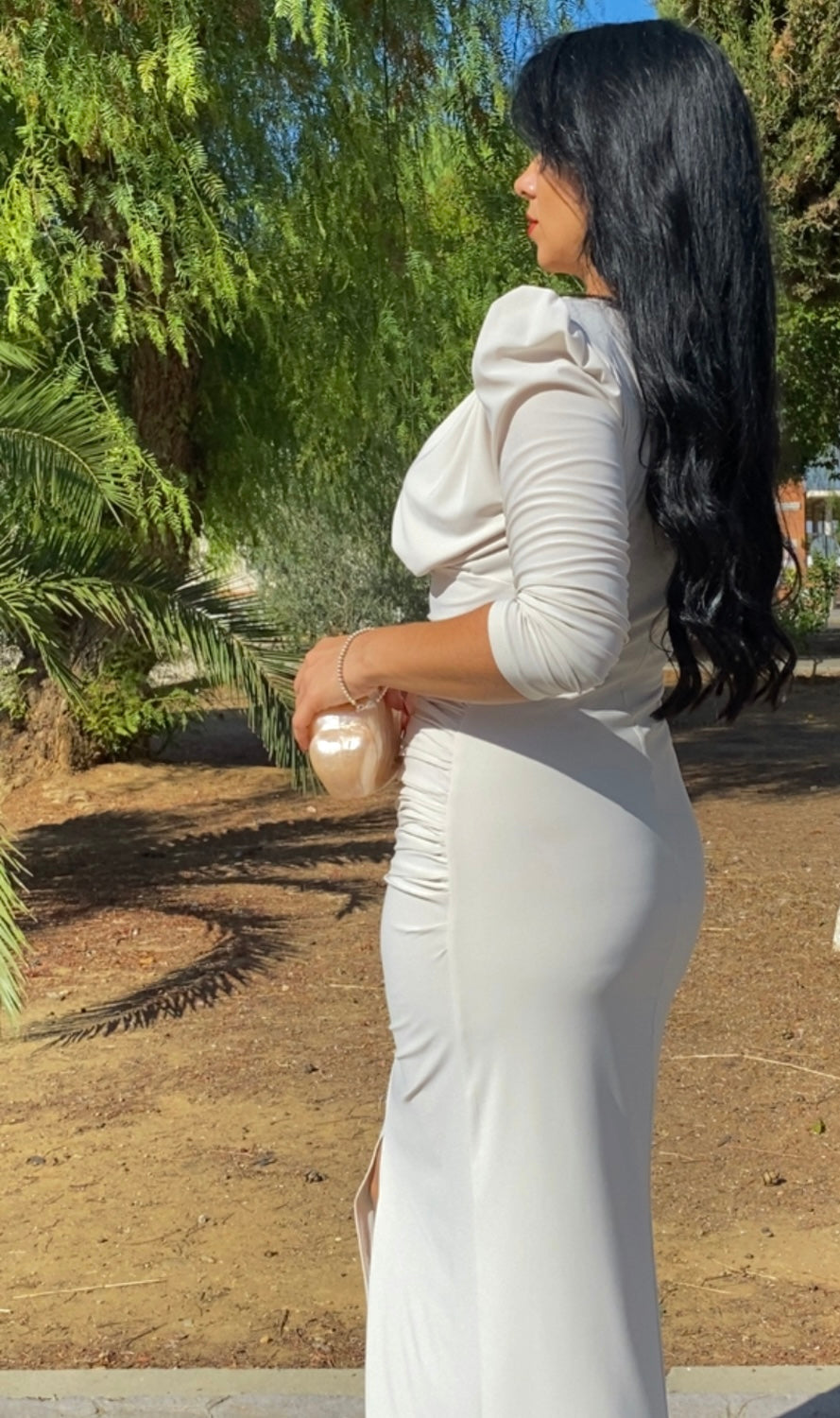 VESTIDO BEA BEIGE