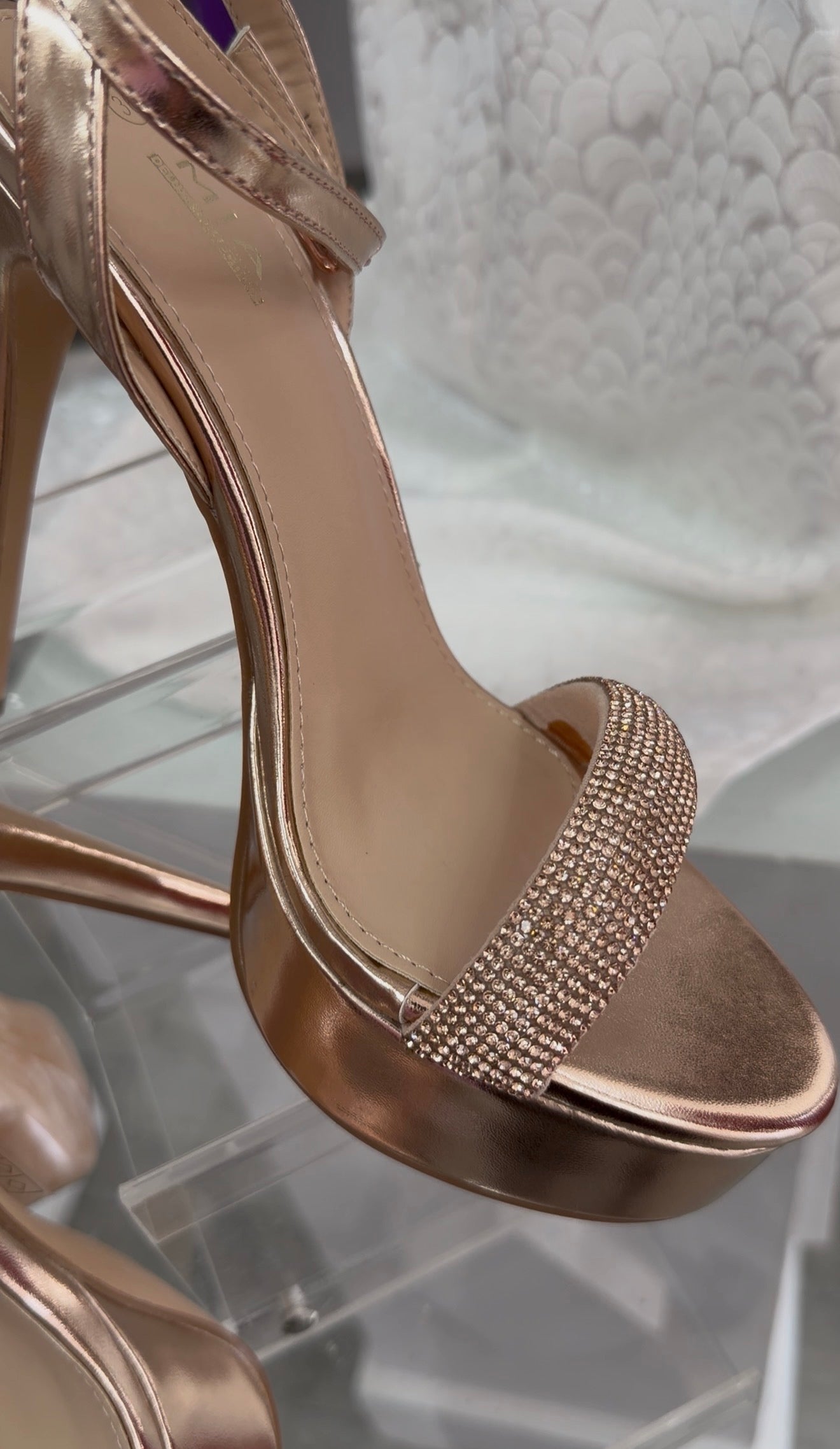 SANDALIA ELEGANT ORO ROSADO