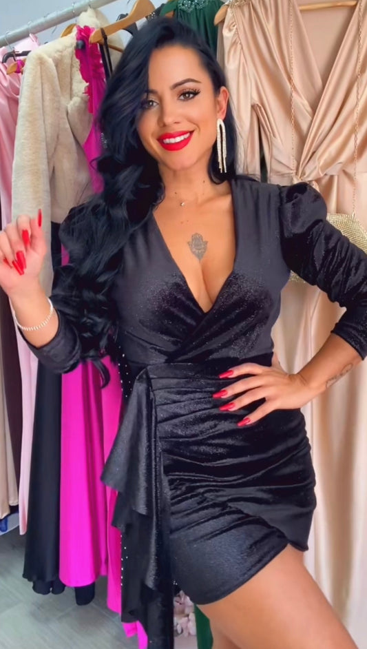 VESTIDO ZAFIRO NEGRO