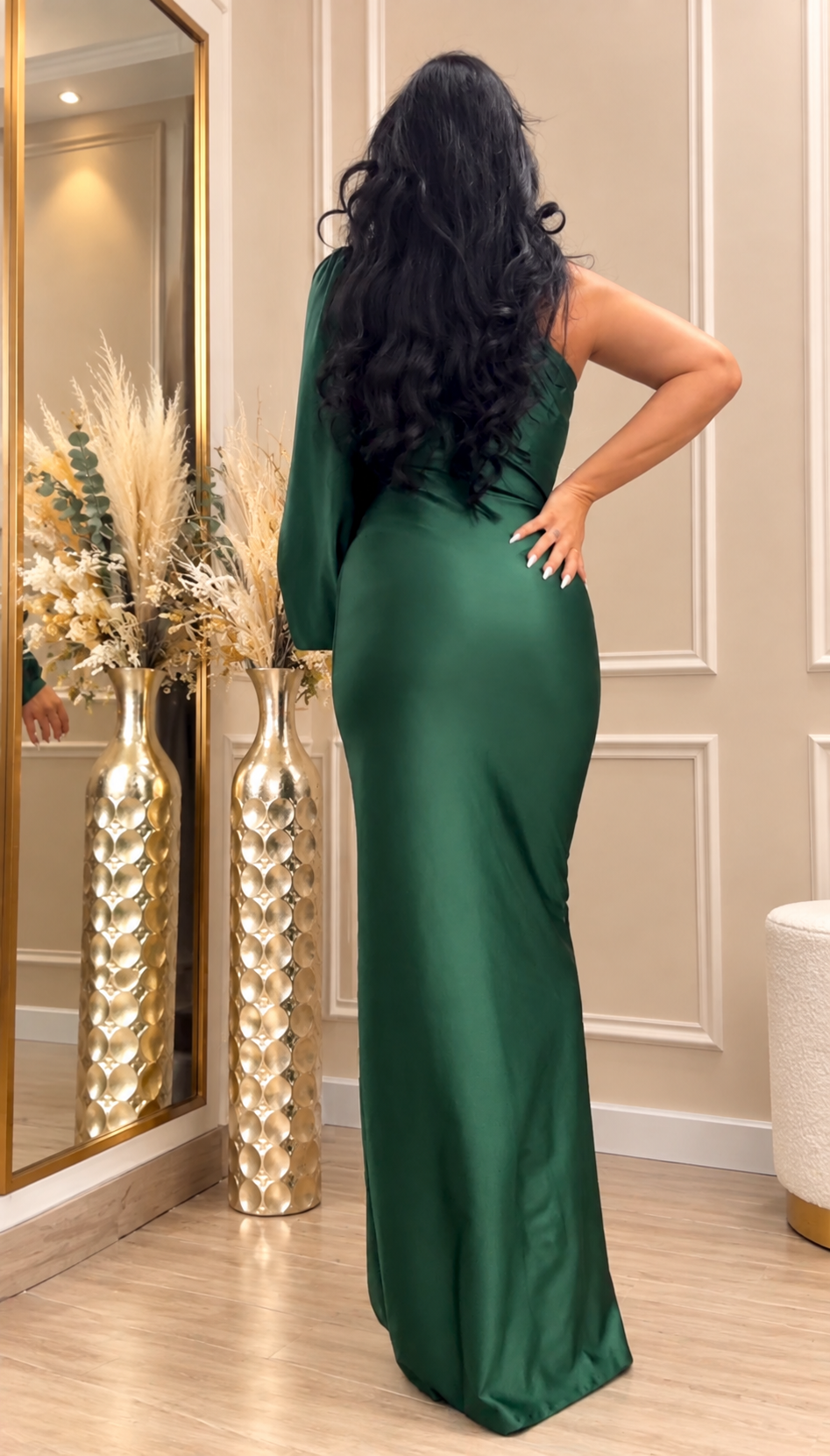 VESTIDO EGIPTO VERDE