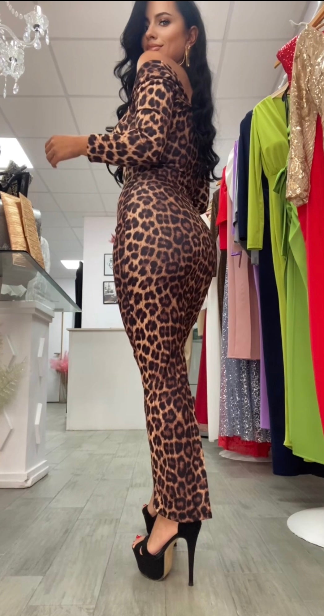 VESTIDO LEOPARDO