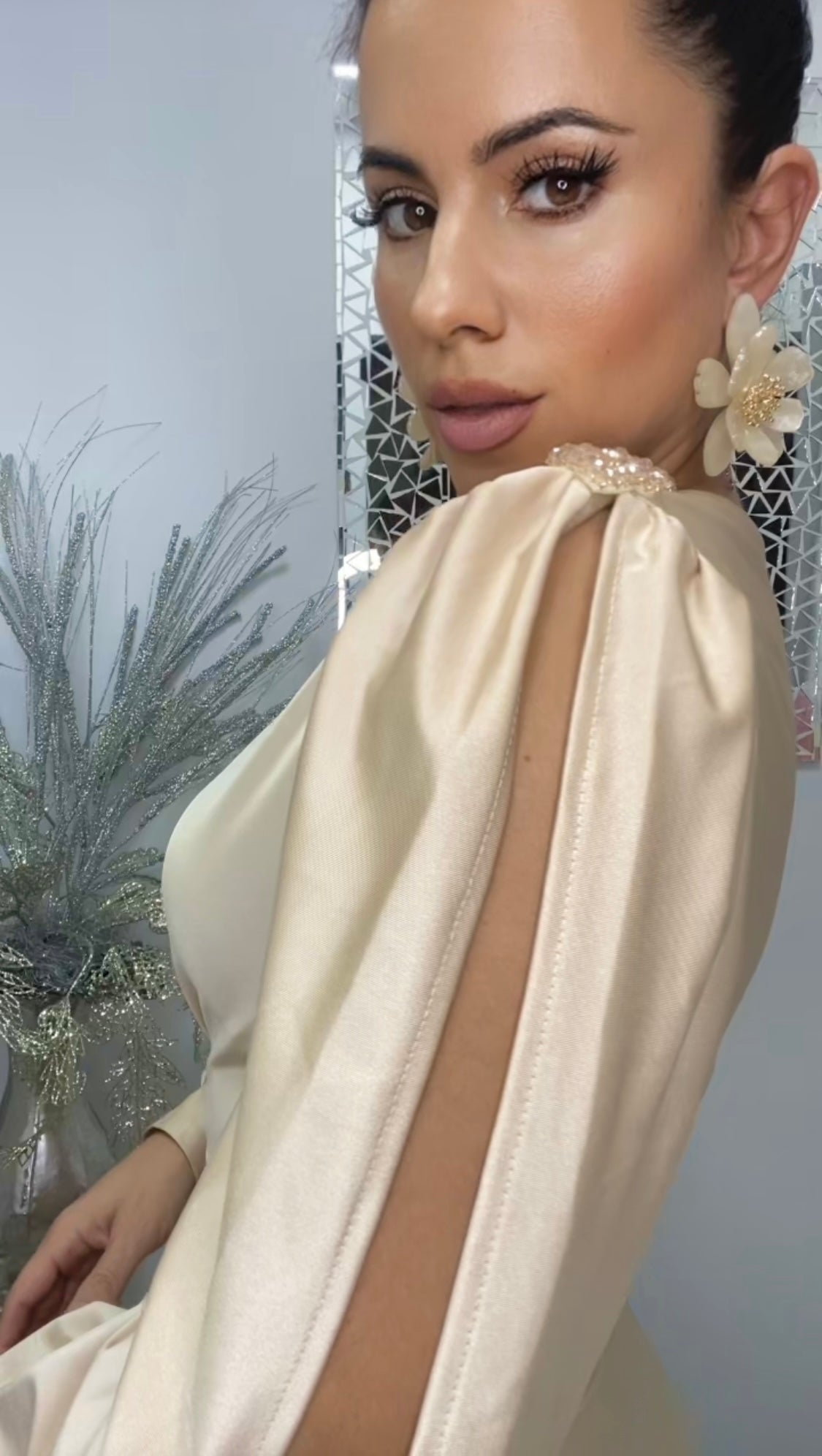 VESTIDO EGIPTO BEIGE