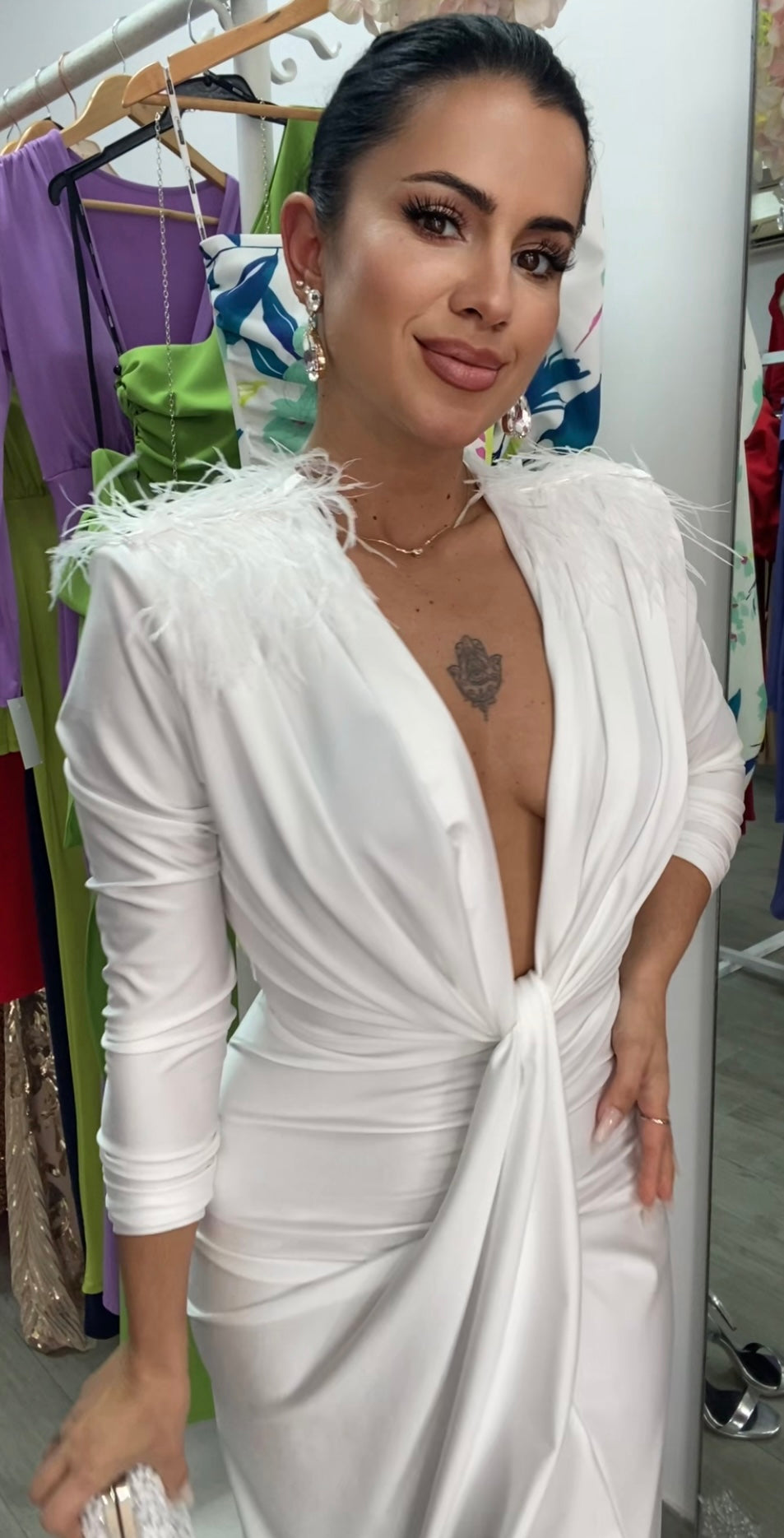 VESTIDO CARINA BLANCO