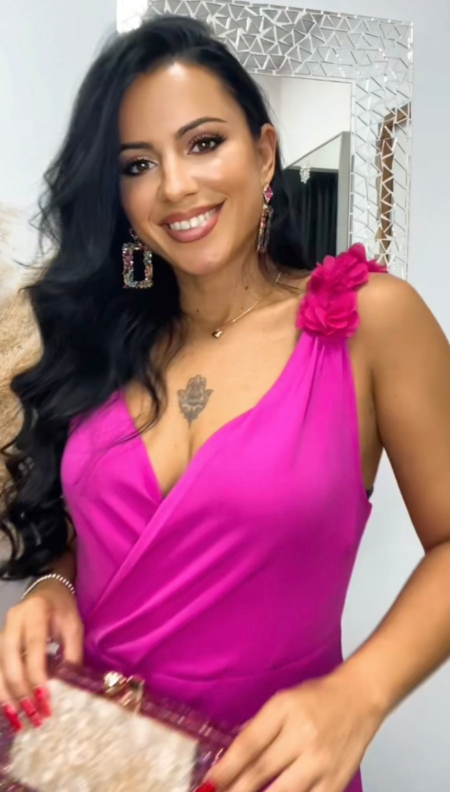 VESTIDO AZAHAR BUGAMBILLA