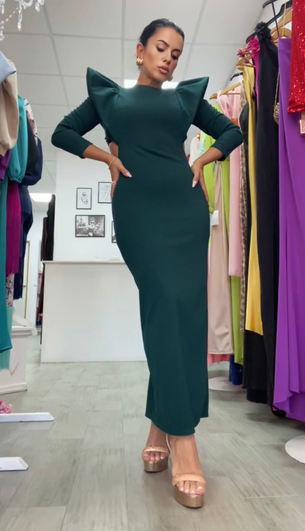 VESTIDO LEA VERDE