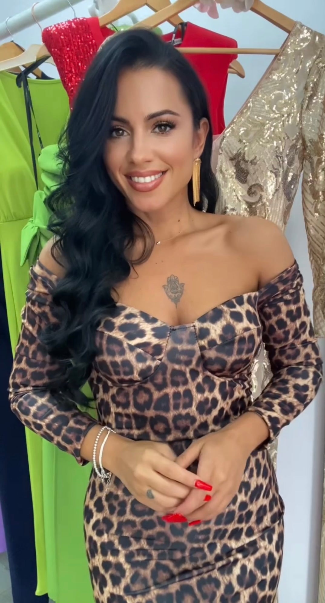 VESTIDO LEOPARDO