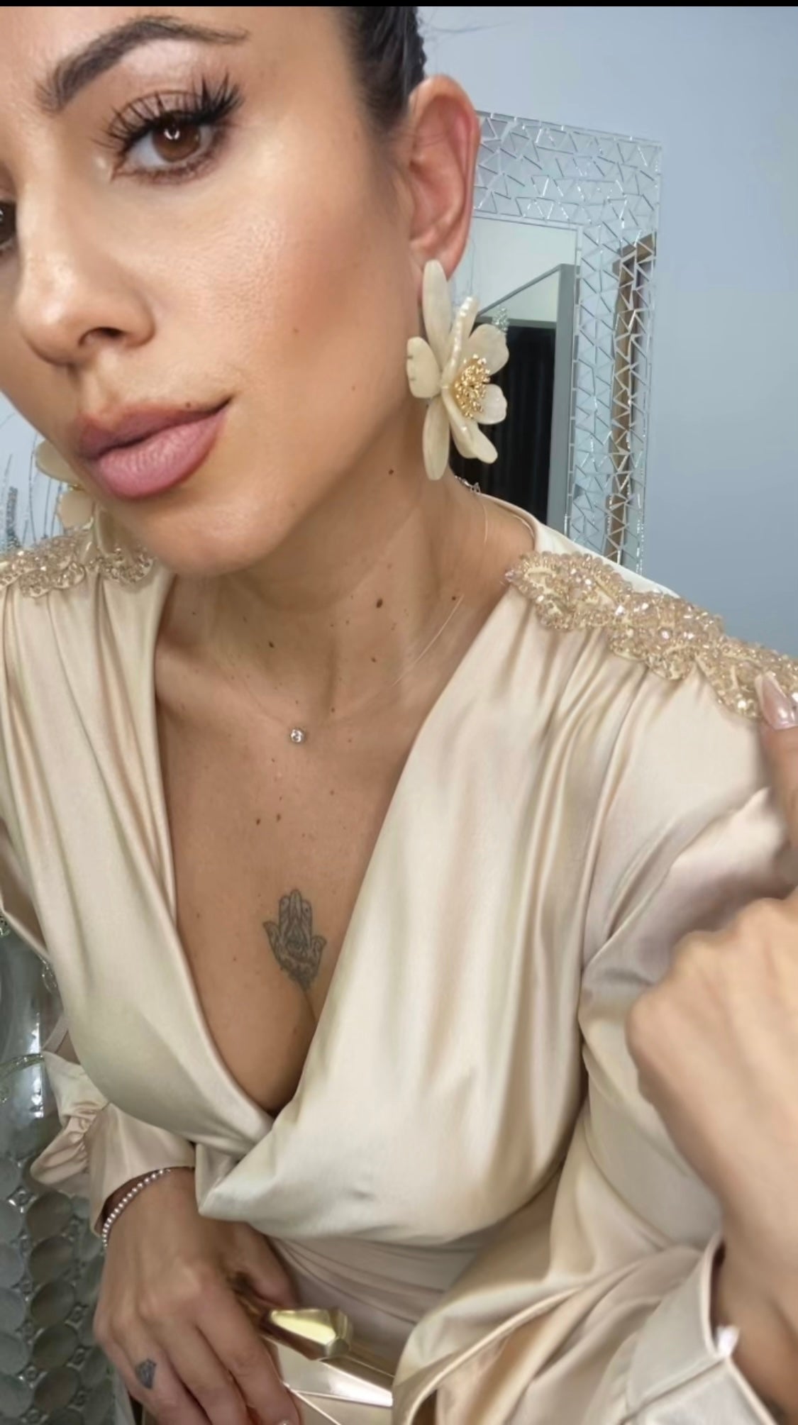 VESTIDO EGIPTO BEIGE