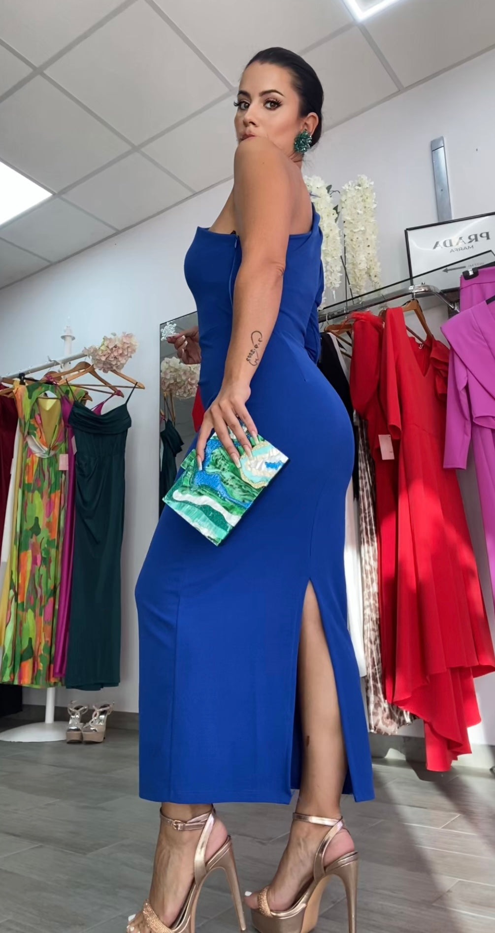 VESTIDO IVONE AZUL