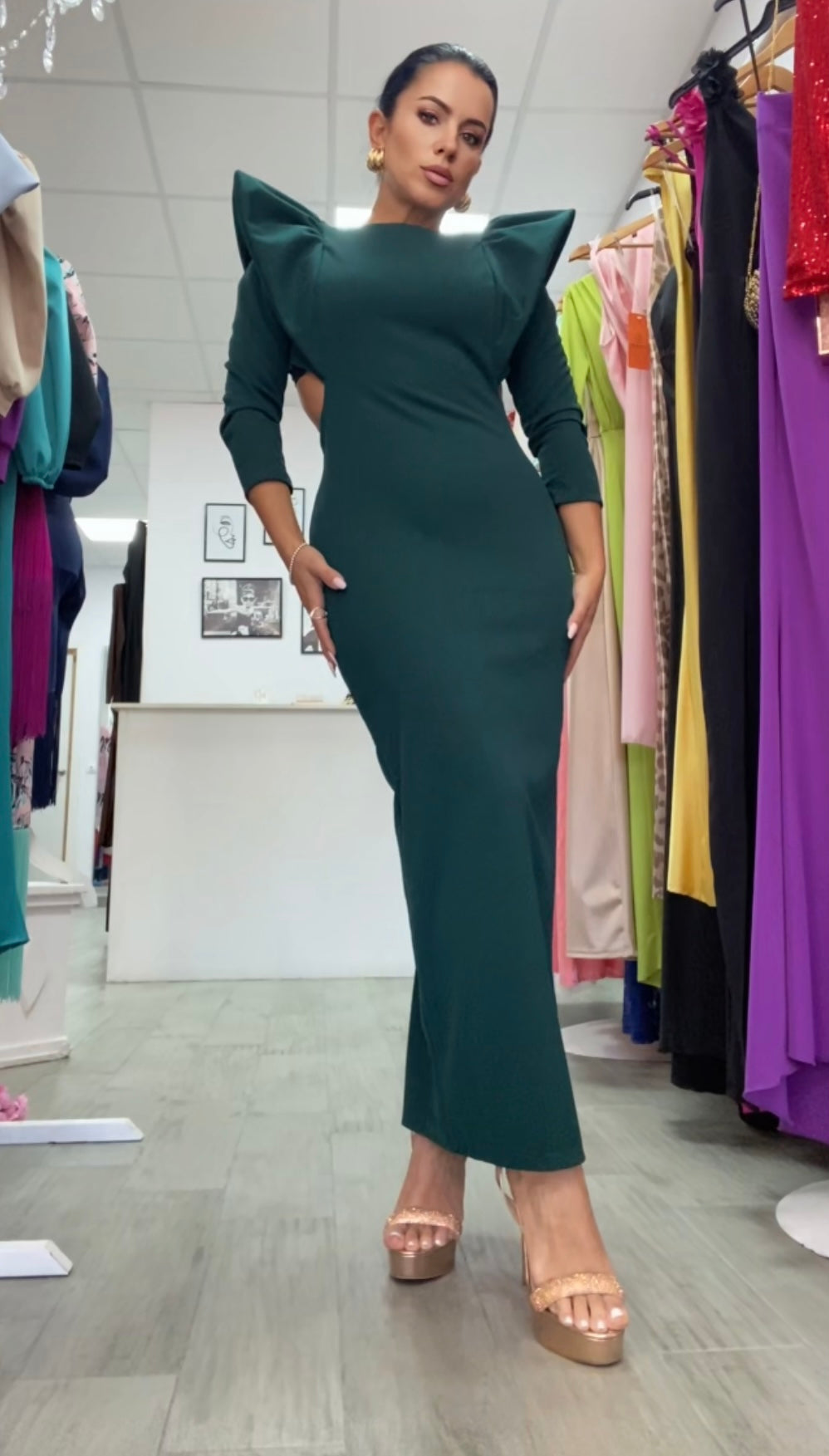 VESTIDO LEA VERDE