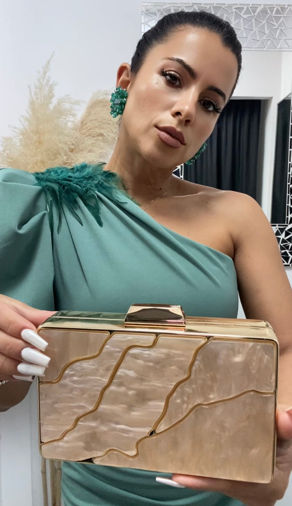 VESTIDO ALICIA VERDE MENTA
