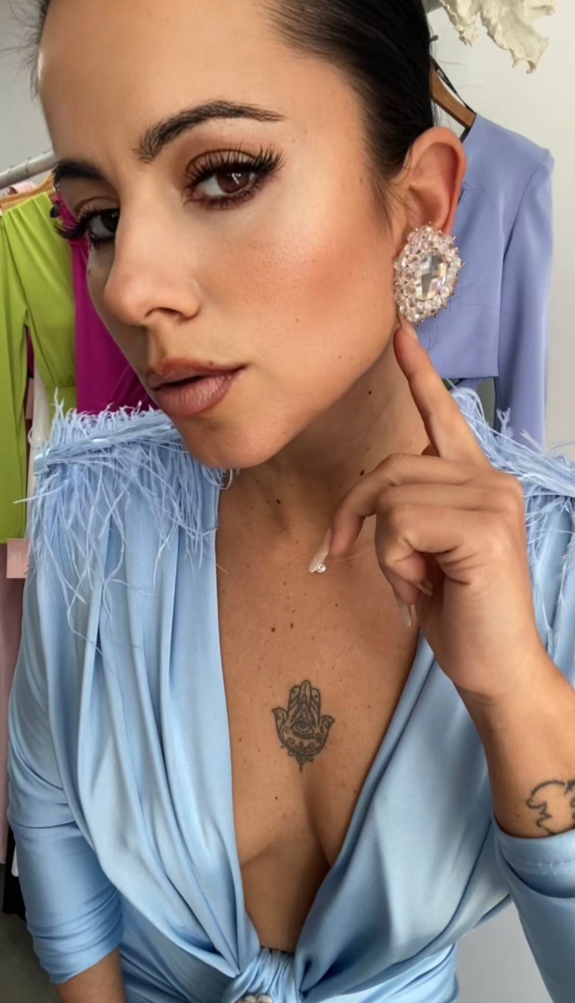 VESTIDO CARINA CELESTE