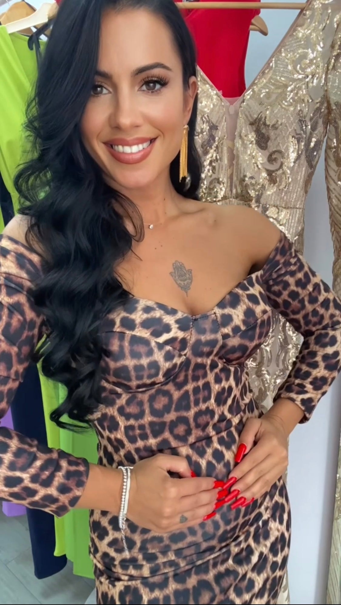 VESTIDO LEOPARDO