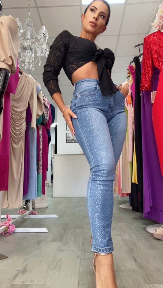 JEANS BRILLITOS
