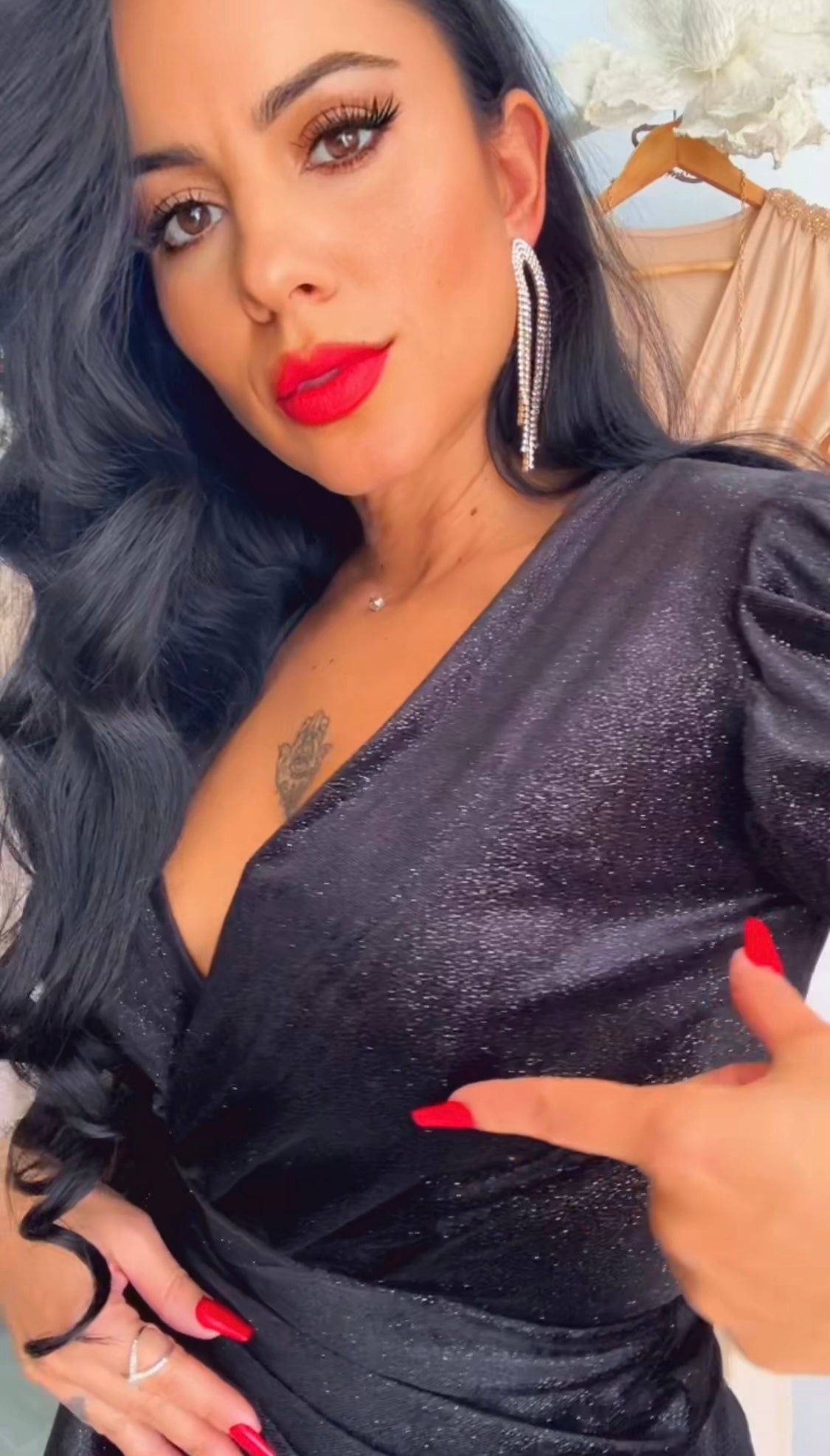 VESTIDO ZAFIRO NEGRO