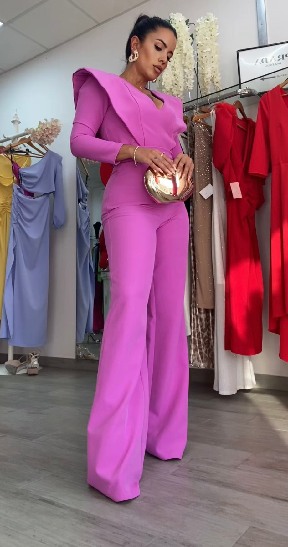 CONJUNTO MORGAN VIOLETA
