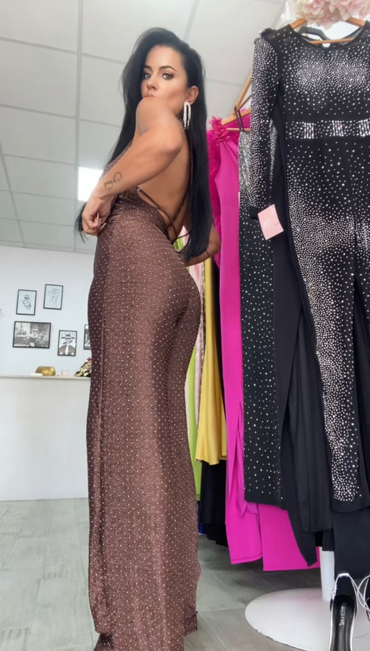 MONO GLITTER MARRÓN