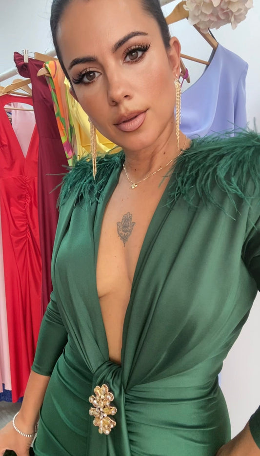 VESTIDO CARINA VERDE