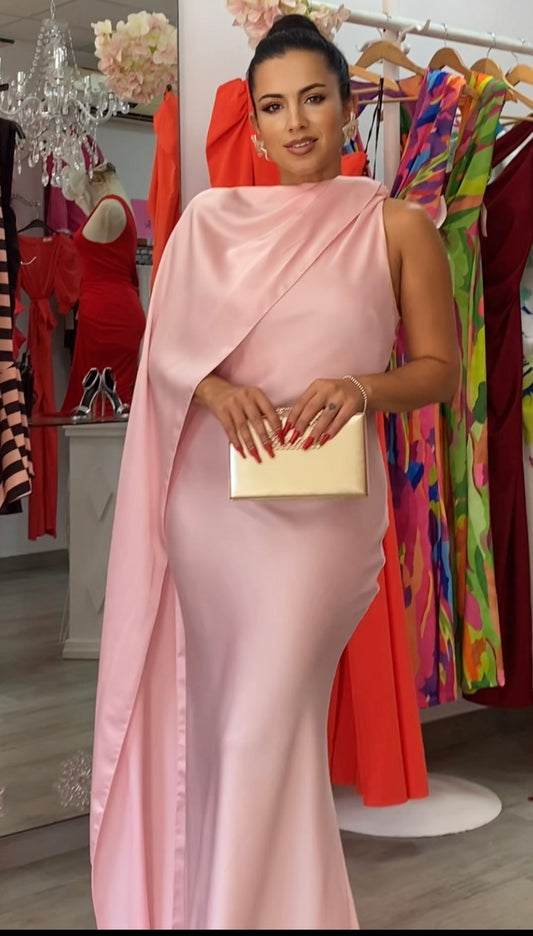 VESTIDO IMPERIO NUDE