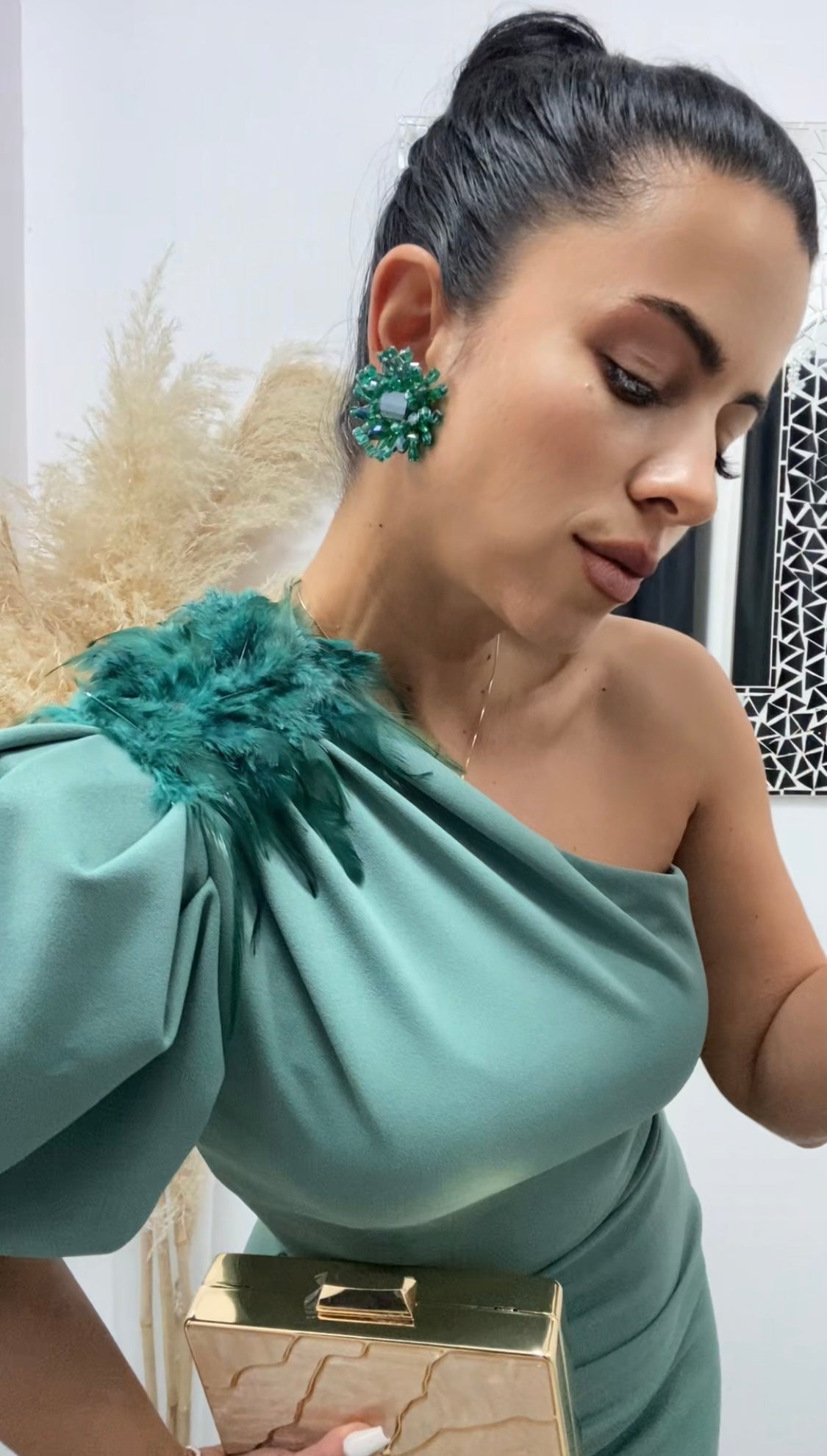 VESTIDO ALICIA VERDE MENTA