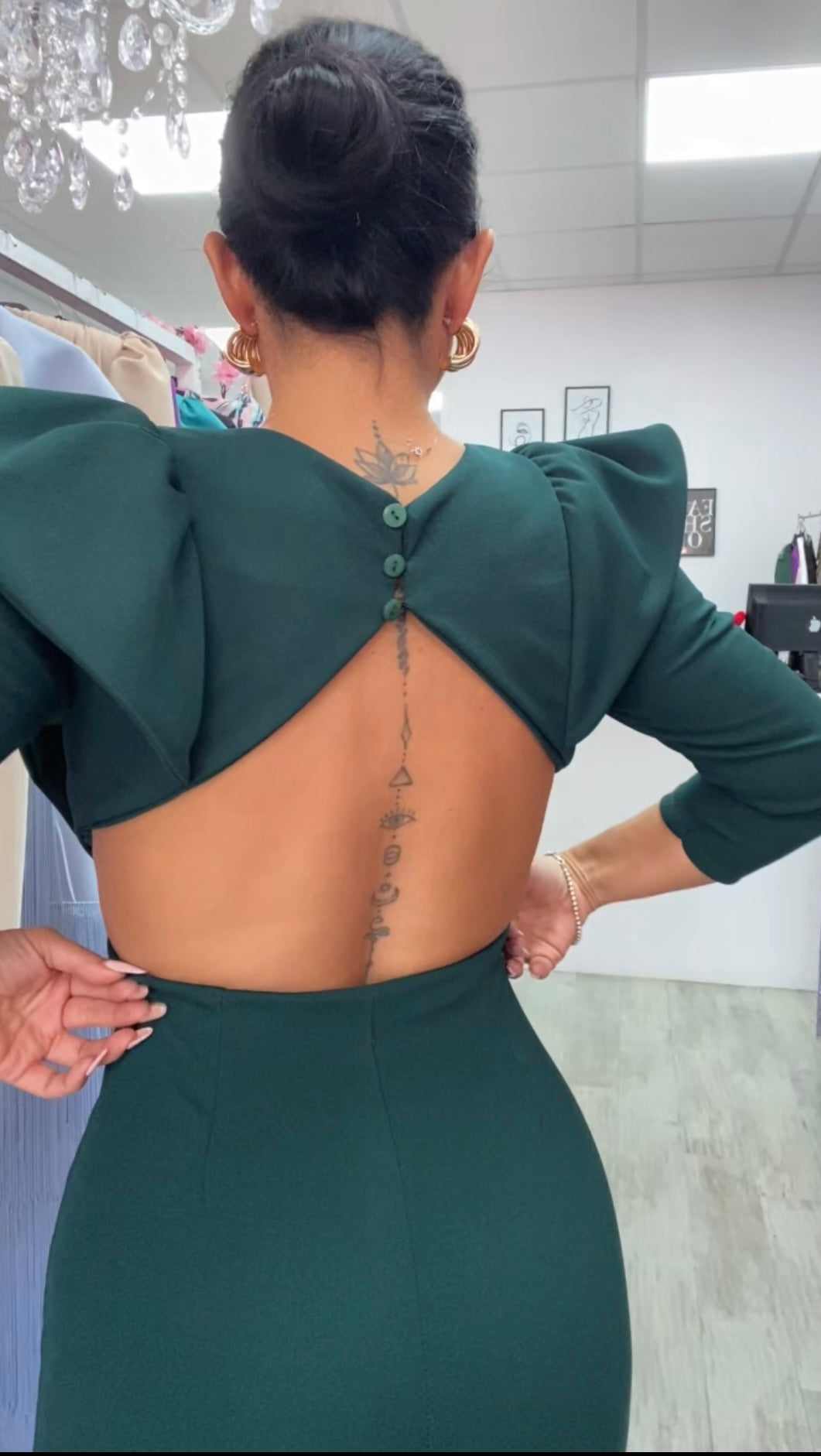 VESTIDO LEA VERDE
