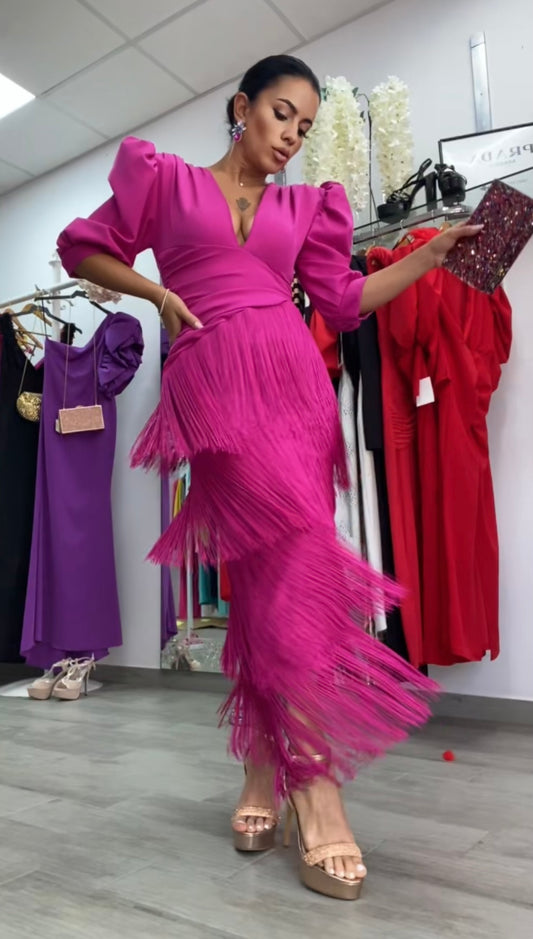 VESTIDO TRIANA BUGAMBILLA