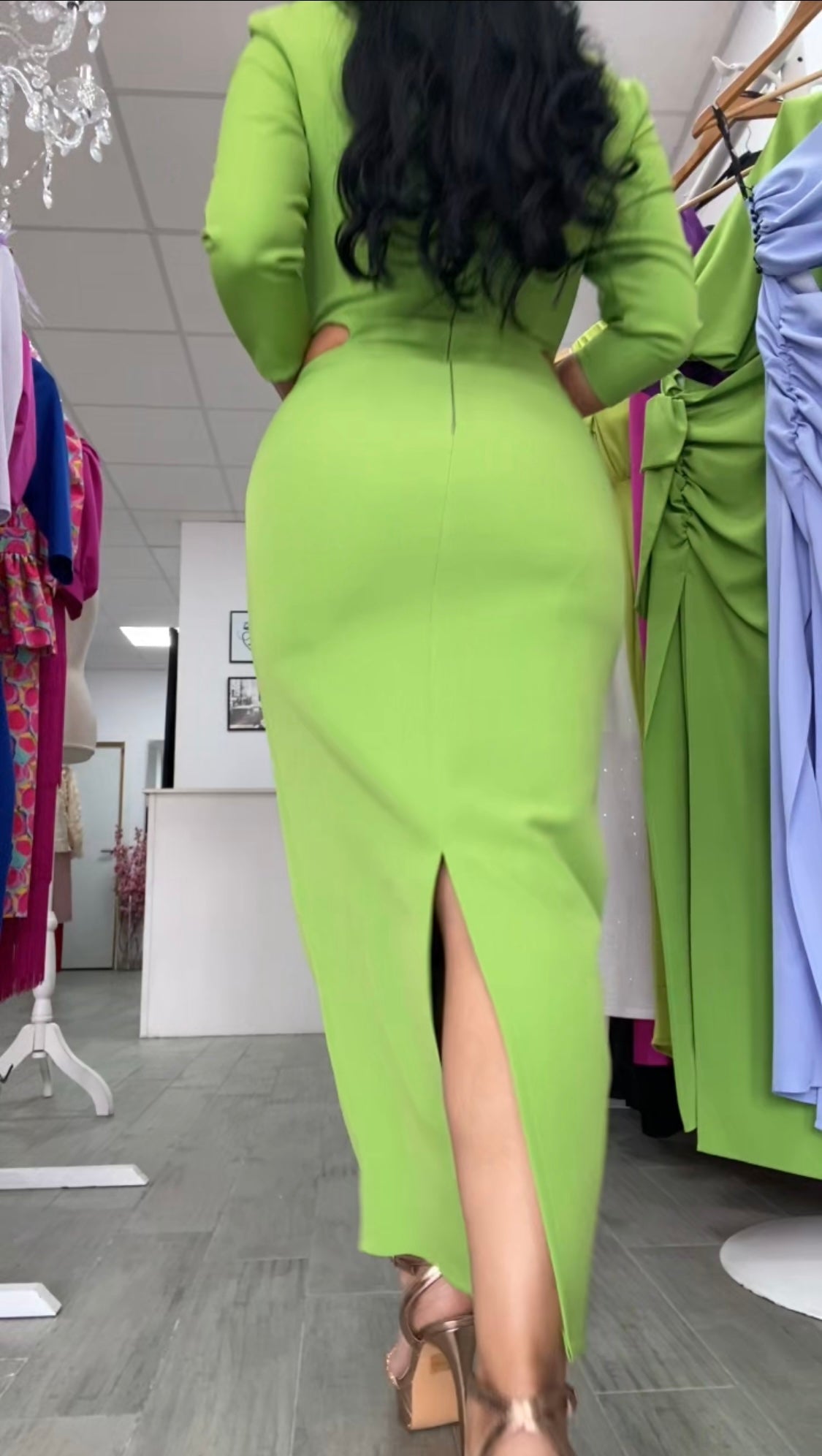 VESTIDO VICTORIA VERDE