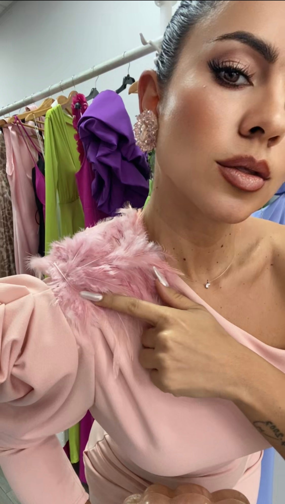 VESTIDO IVONE ROSA NUDE