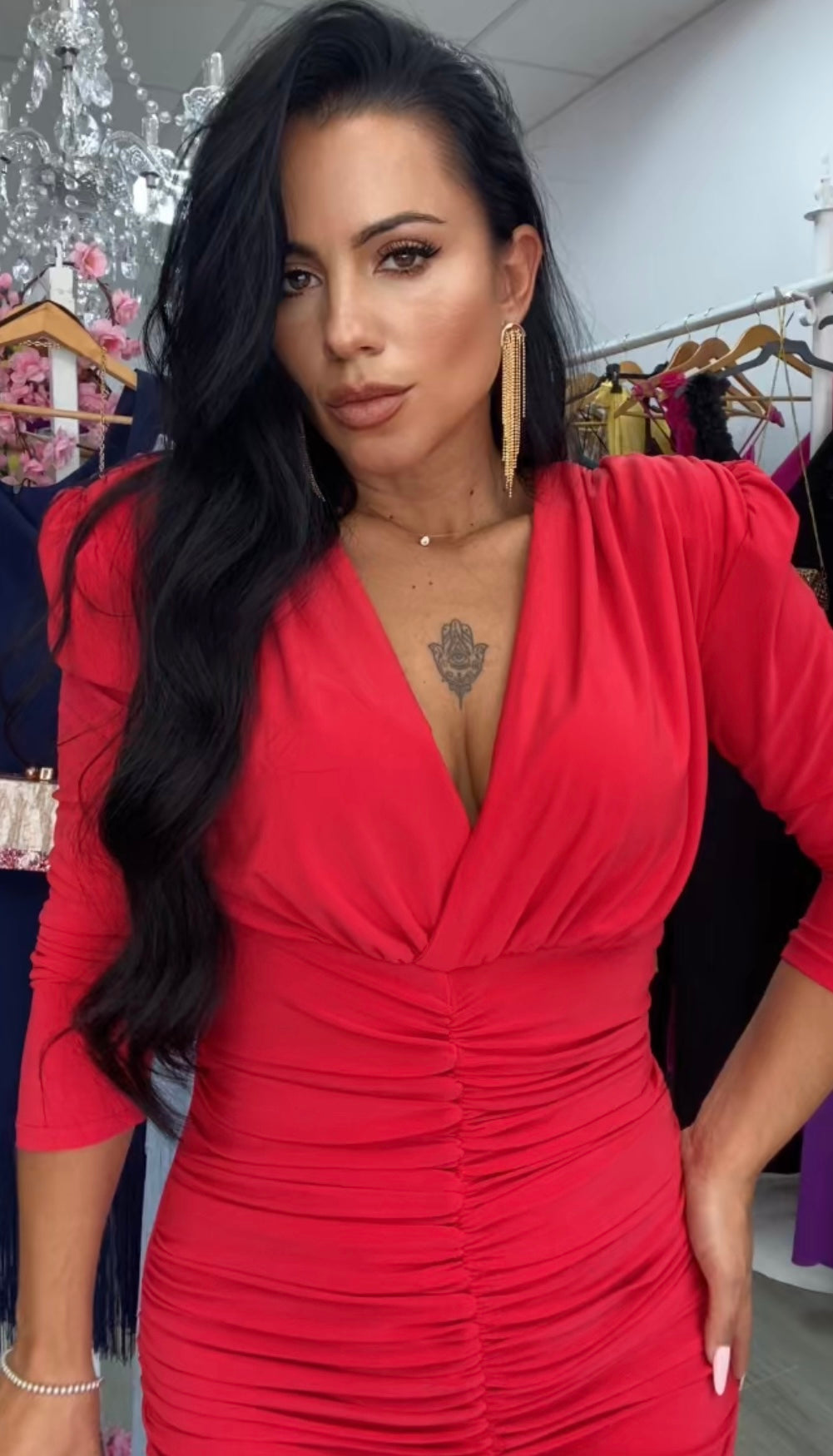 VESTIDO BEA ROJO