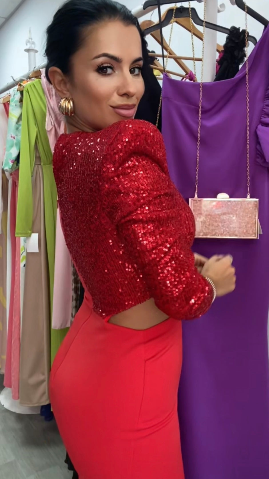 VESTIDO CARMIN
