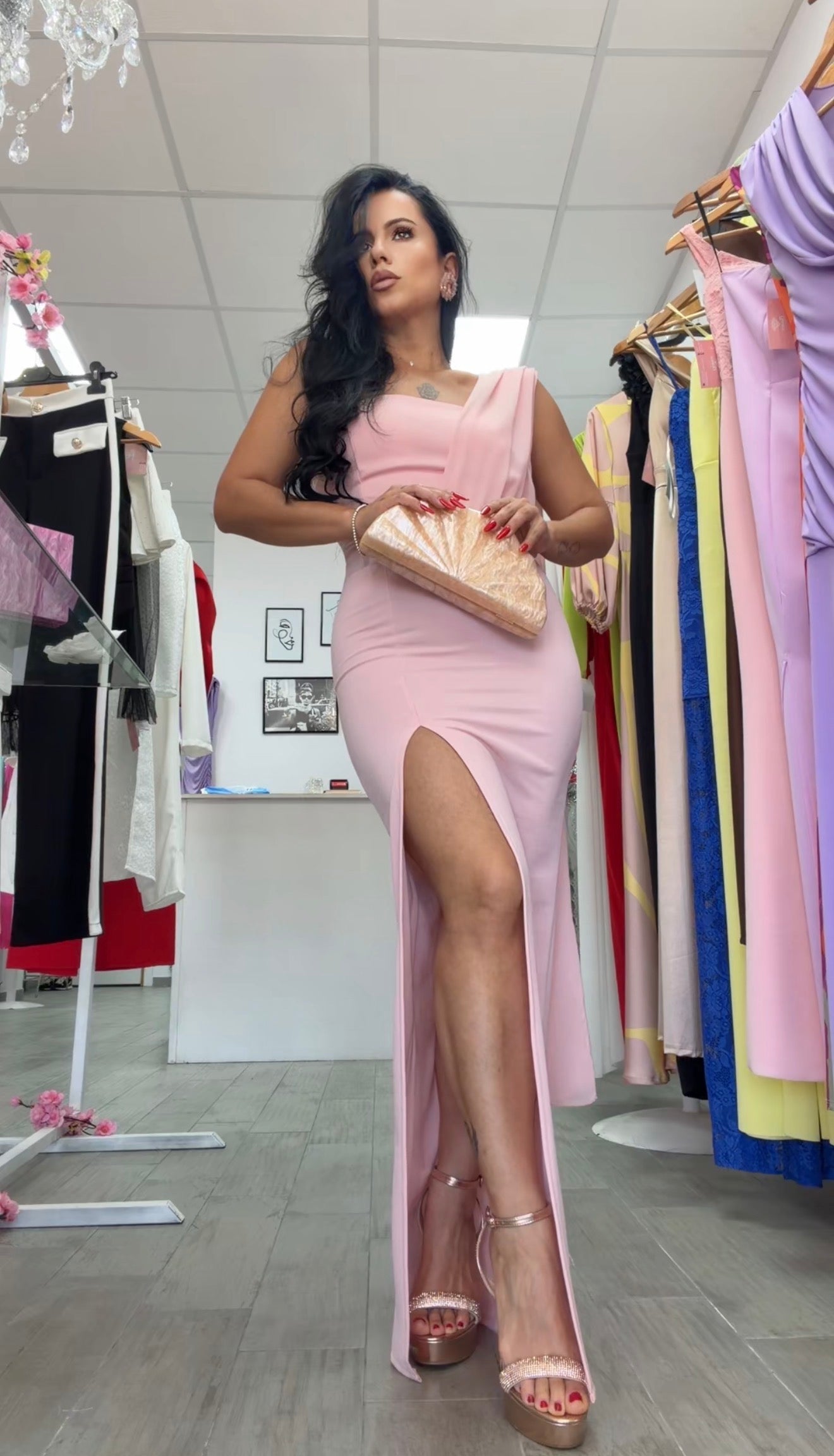 VESTIDO ROSE