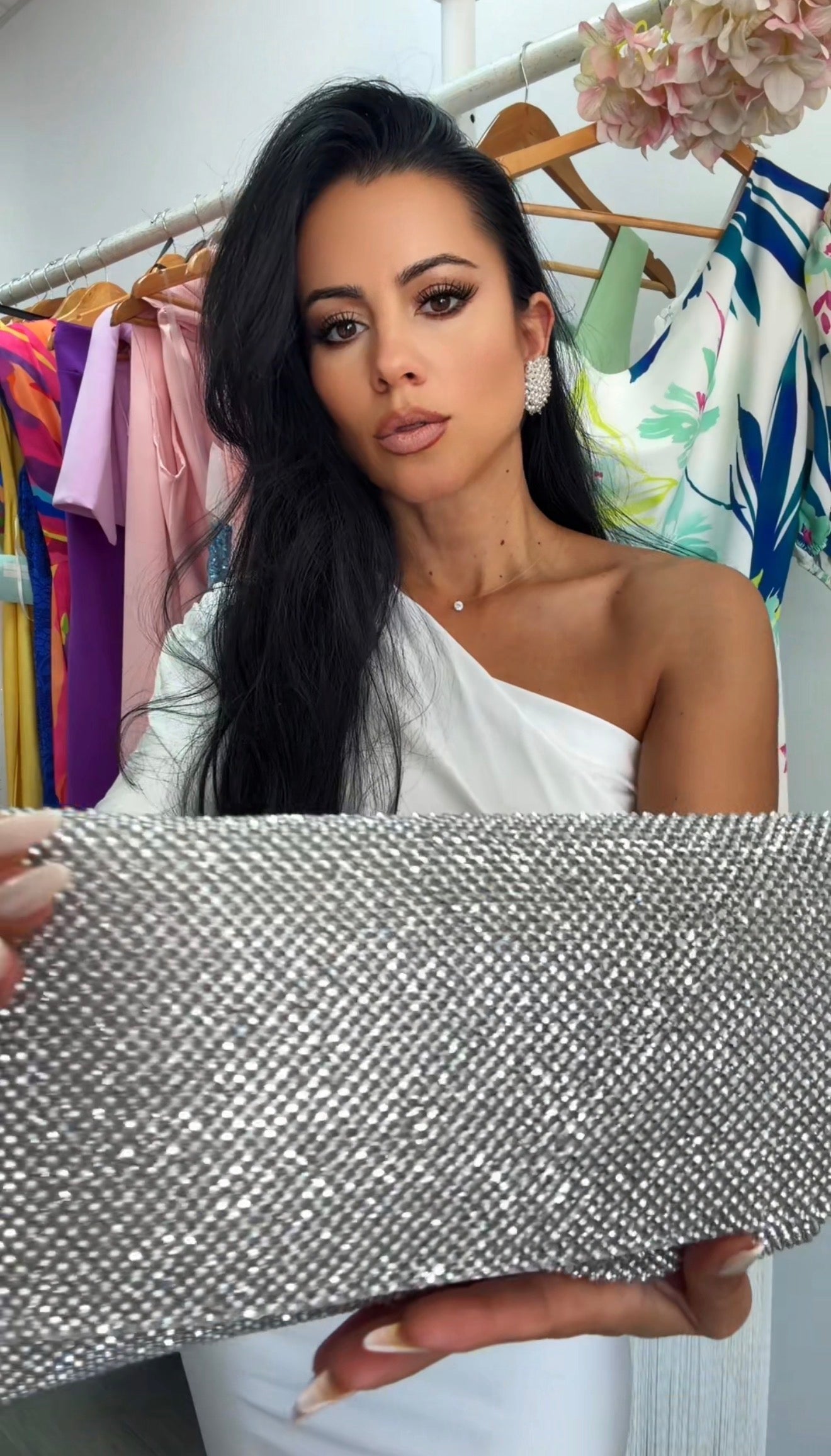 CARTERA PLATA GLITTER