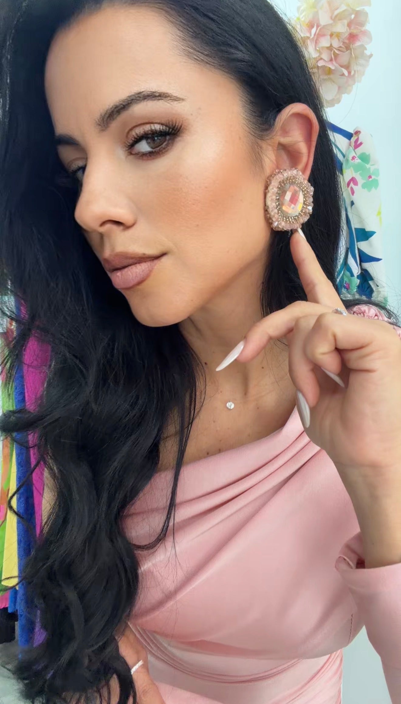 VESTIDO IRIS ROSA MAQUILLAJE