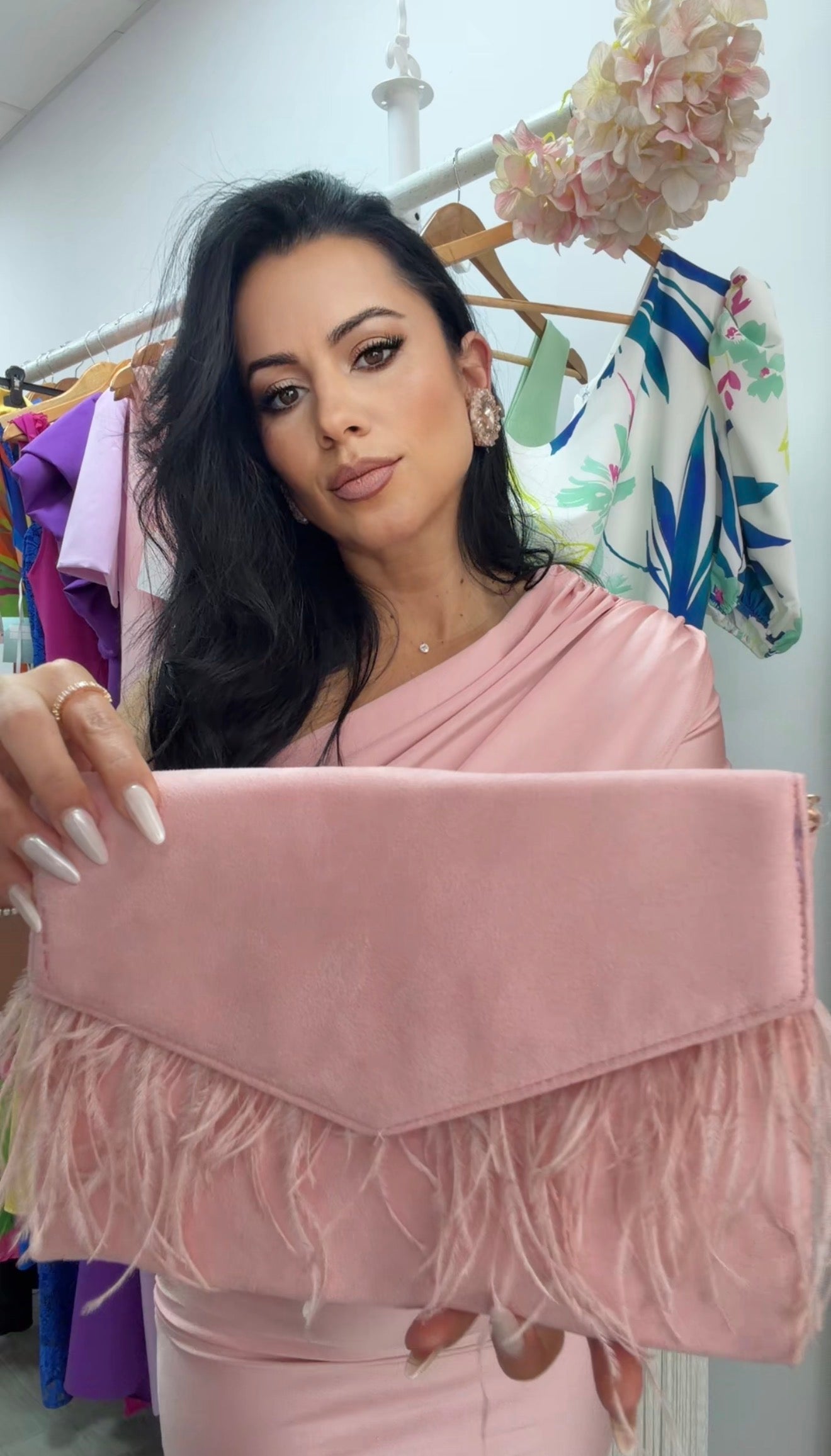 VESTIDO IRIS ROSA MAQUILLAJE