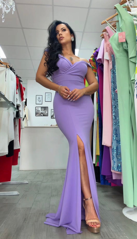 VESTIDO MARINA MALVA