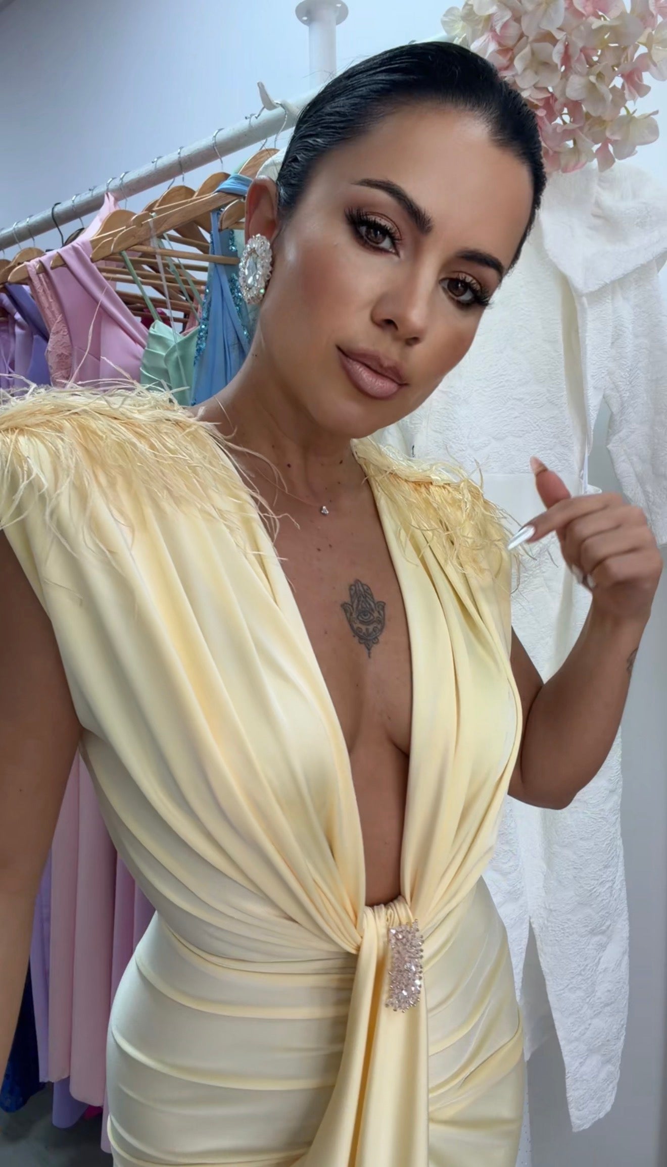 VESTIDO CARINA VAINILLA