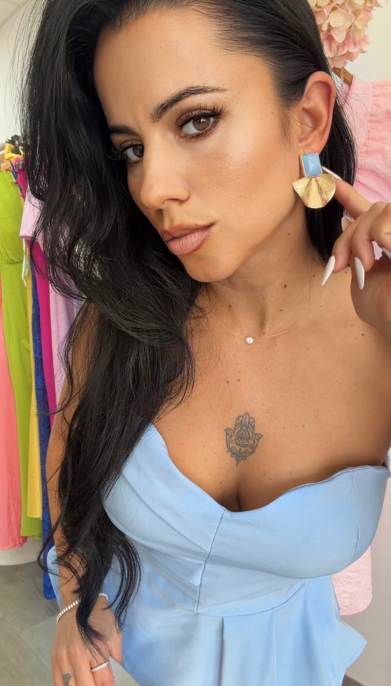 CONJUNTO ALICIA AZUL CIELO